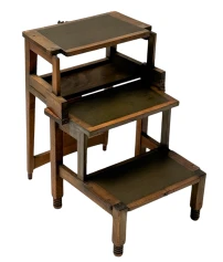 Jac. van den Bosch 't Binnenhuis Art Deco Library Chair or Library Steps, 1916